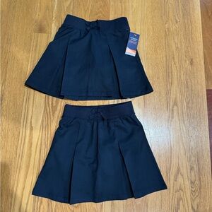 French Toast Navy Uniform Skorts Size 7